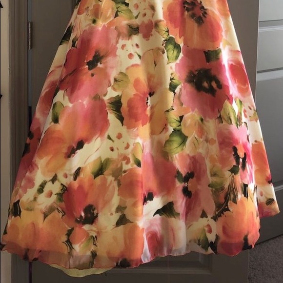 Flower Ballgown Prom Dress - Picture 2 of 5